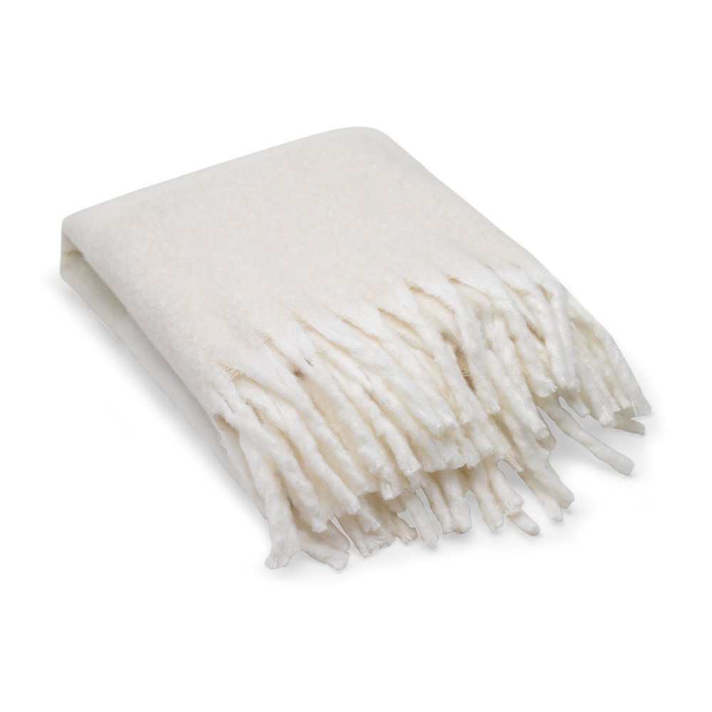 COMFY. Decke aus recyceltem Polyester (100% rPET) (300 g/m²), mit Mohair-Feeling