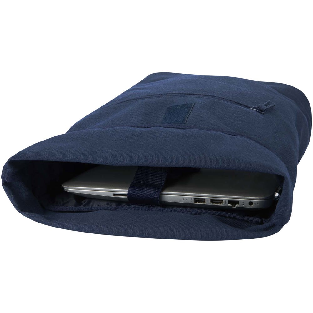 Sac à dos à fermeture enroulable Recanvas recyclé et certifié GRS de 14