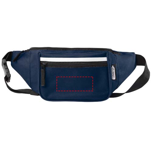 Sac banane en RPET GRS Journey Marine