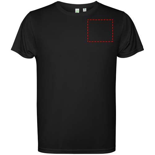 T-shirt Estoril à manches courtes pour enfant Noir