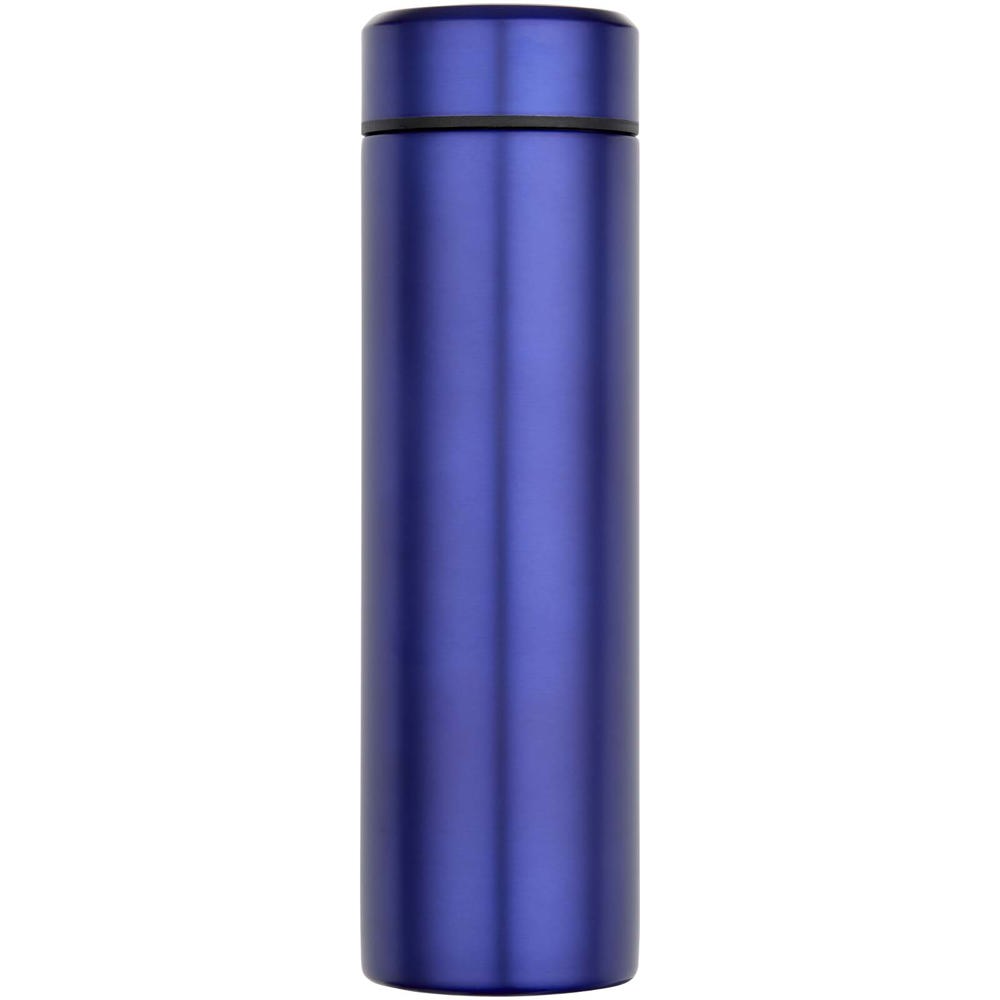 Gourde Taylor en acier inoxydable à double paroi de 450 ml avec filtre à thé bleu