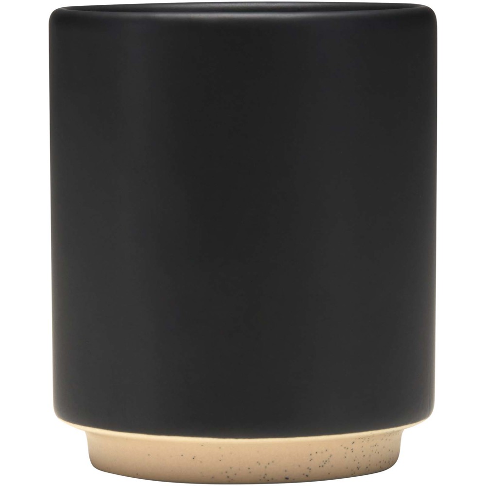 Tasse en céramique empilable Camilla, 180 ml, finition mate Noir