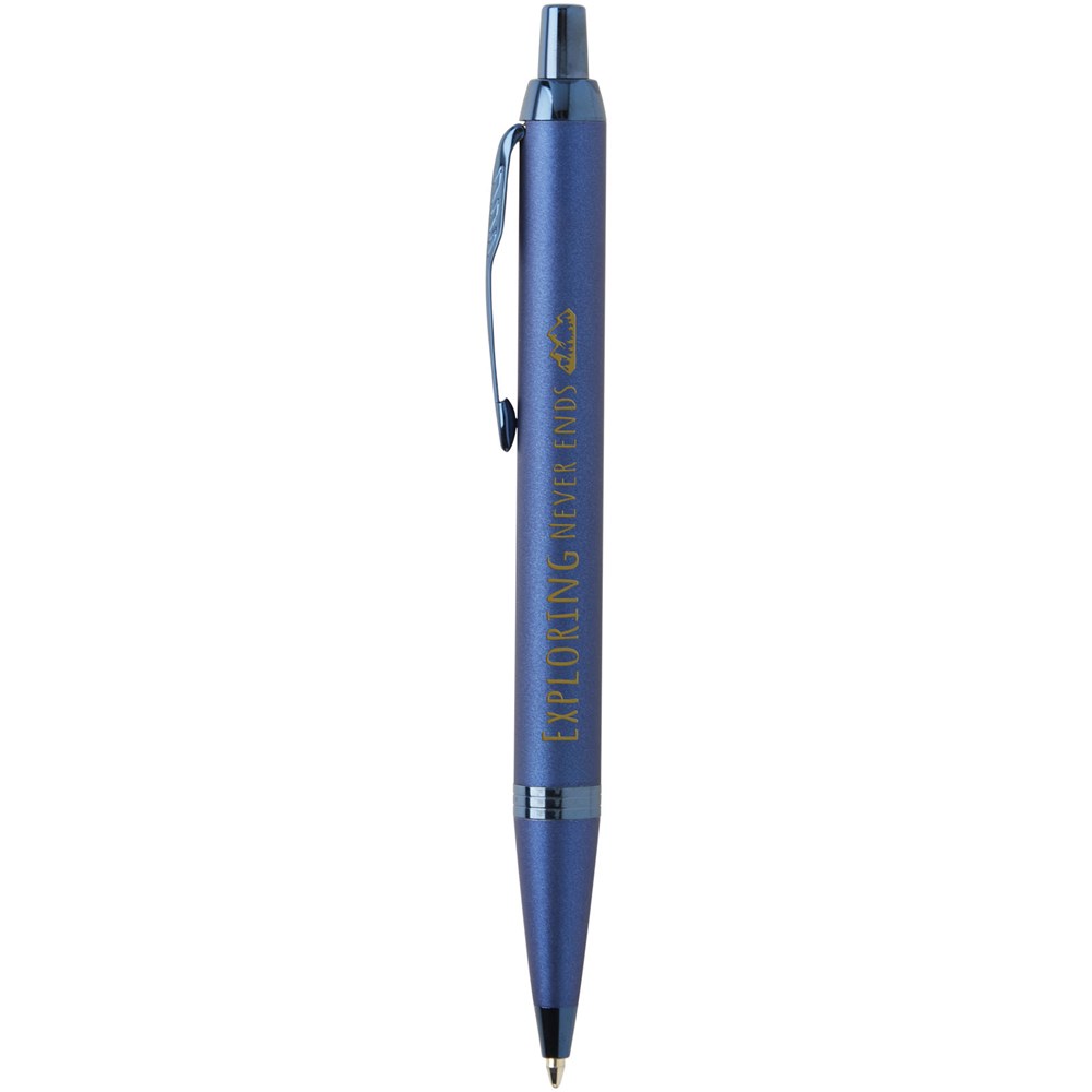Parker IM Kugelschreiber (blaue Mine) blau