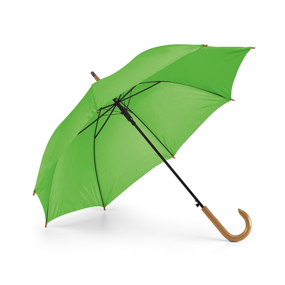 PATTI Parapluie en polyester 190T avec ouverture automatique vert clair