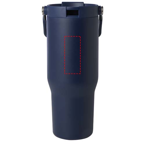 Bronx 900 ml RCS-zertifizierter Kupfer-Vakuum Isolierbecher aus Edelstahl mit Doppelfunktionsdeckel navy