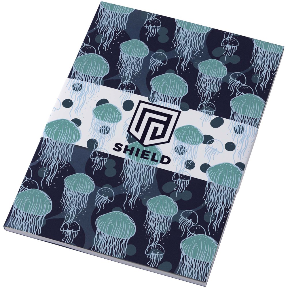 Novella Austen Colours A5 Softcover Notizbuch – 50 Blatt blau