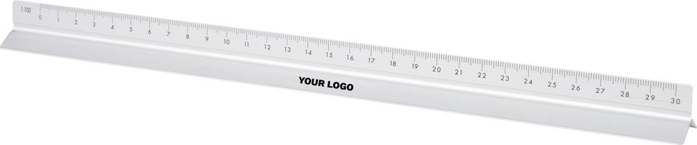 Aluminium-Dreiecklineal 30 cm Tavi