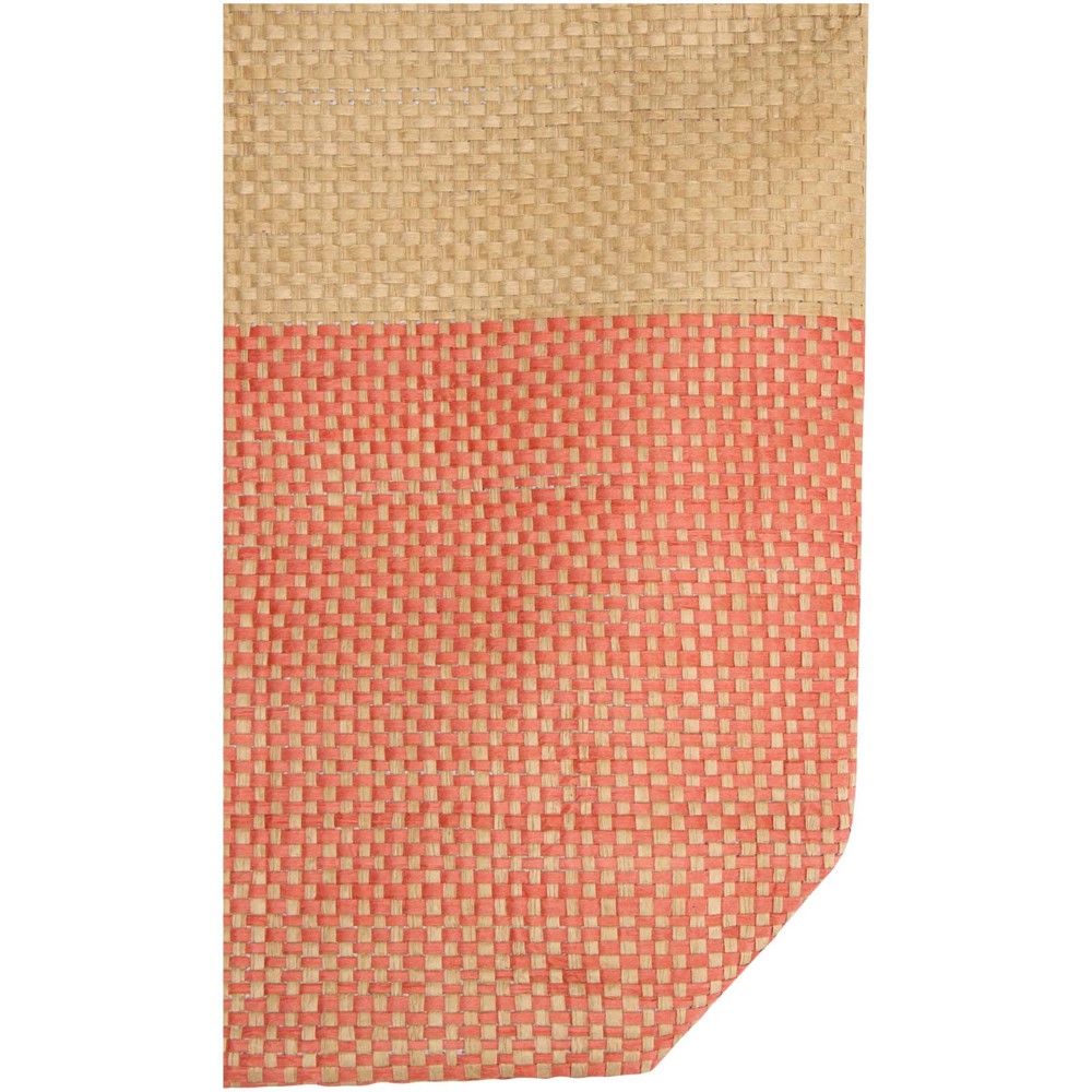 Sac fourre-tout en papier paille Rhythm, 10 L Brique