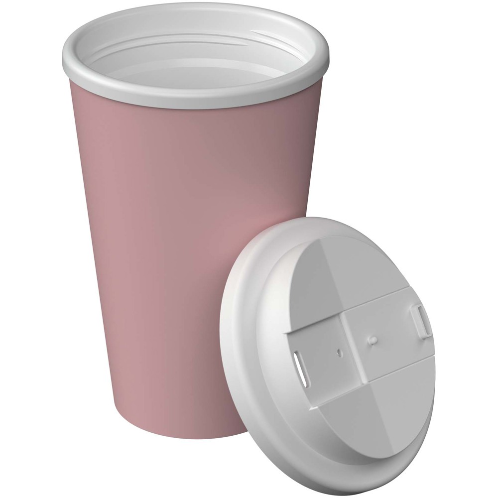 Gobelet isotherme Americano® Infiniti de 350 ml avec couvercle anti-déversement Rose poudré