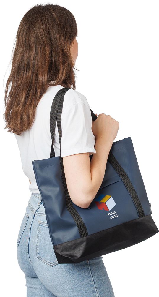 Sac shopping en polyester rPET 600D Lumi