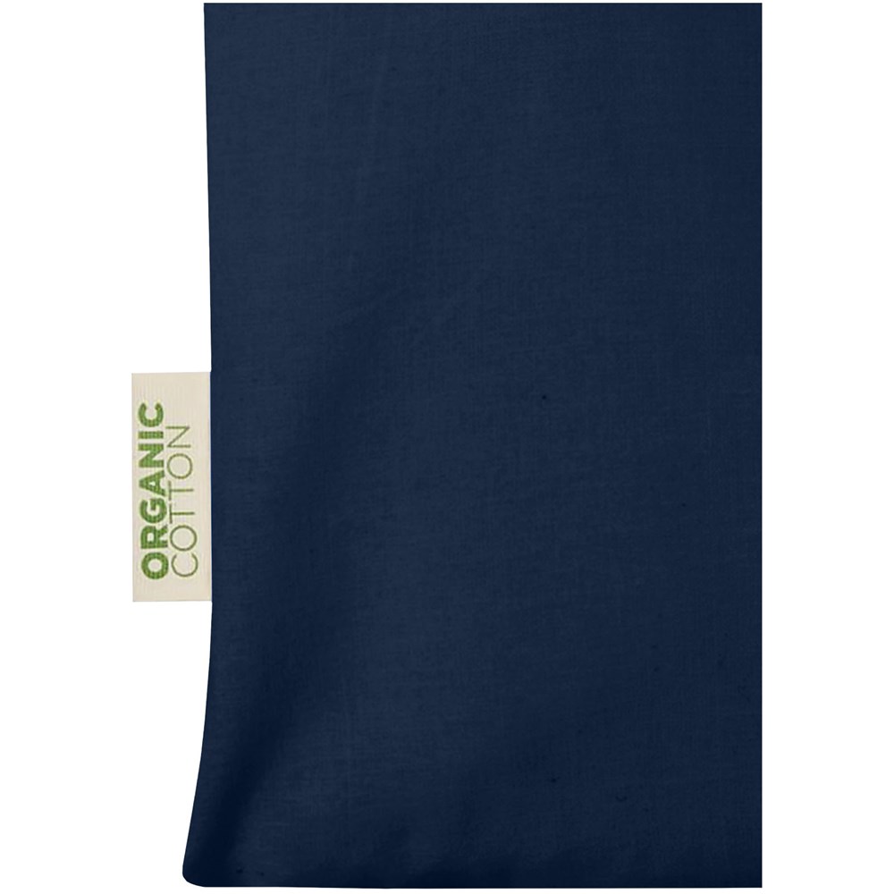 Orissa 100 g/m² Tragetasche aus Bio-Baumwolle 7L navy