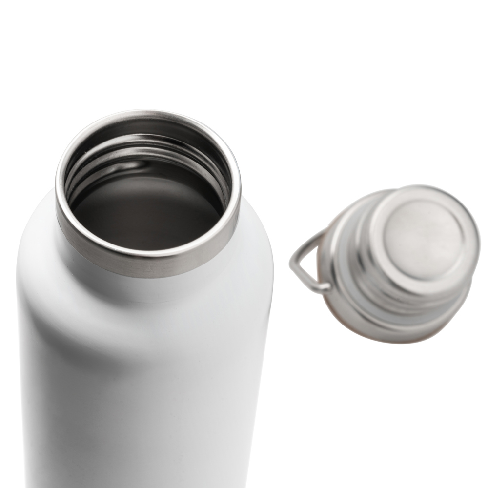 Isolierflasche Benevento weiss