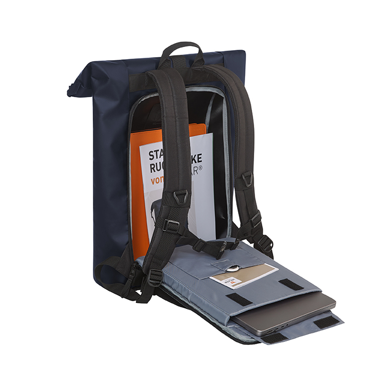 Notebook-Rucksack KURIER marine