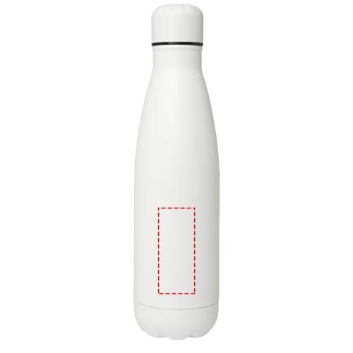Cove 500 ml vakuumisolierte Edelstahlflasche weiss