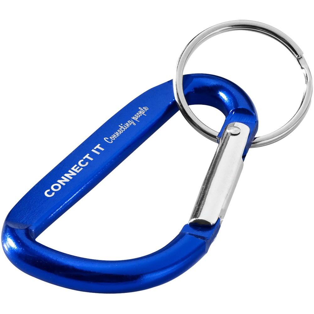 Timor RCS Karabiner Schlüsselanhänger aus recyceltem Aluminium royalblau