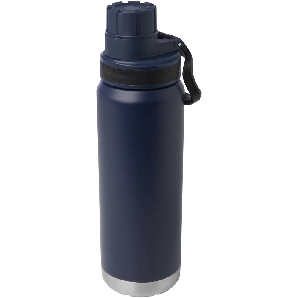 Fortis 700 ml RCS-zertifizierte Kupfer-Vakuum Isolierflasche aus recyceltem Edelstahl (Kohlensäure geeignet) navy