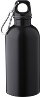 Gourde simple paroi de 400 ml en acier inoxydable recyclé Sable
