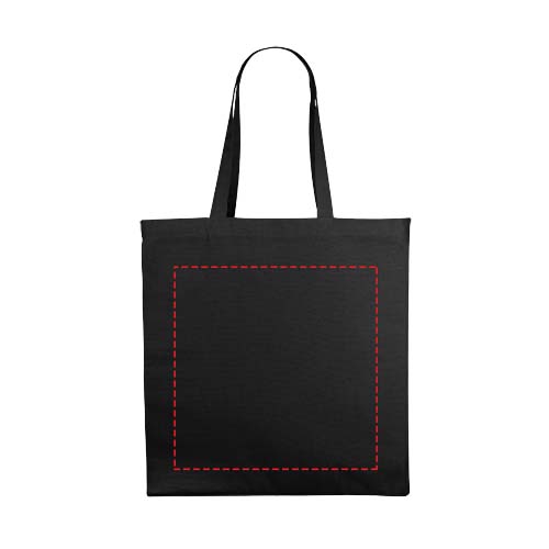 Sac coton Odessa 220 gr/m² 13L noir