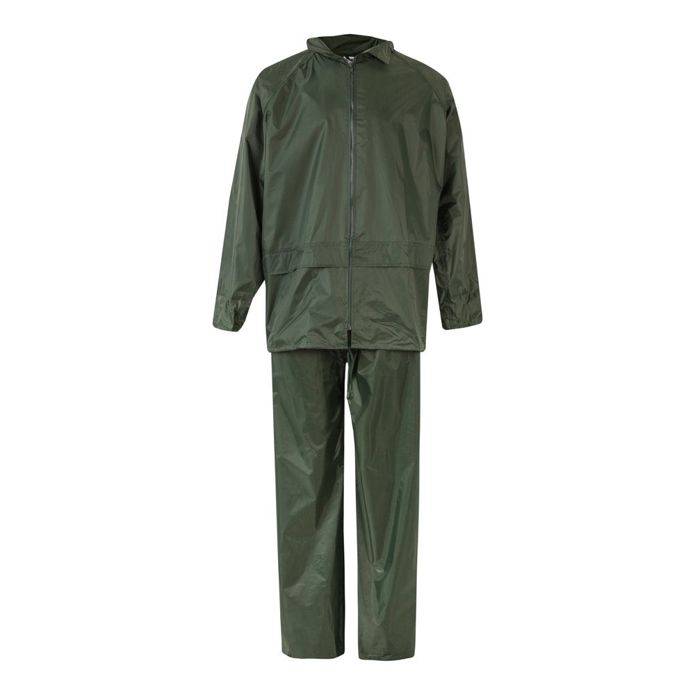 VL SEDNA Regenanzug (225g/m²), zweiteilig aus Polyester (100%) mit PVC-Beschichtung grün