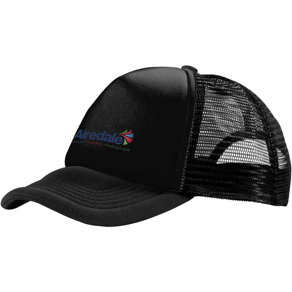 Baseballkappe Trucker schwarz/schwarz