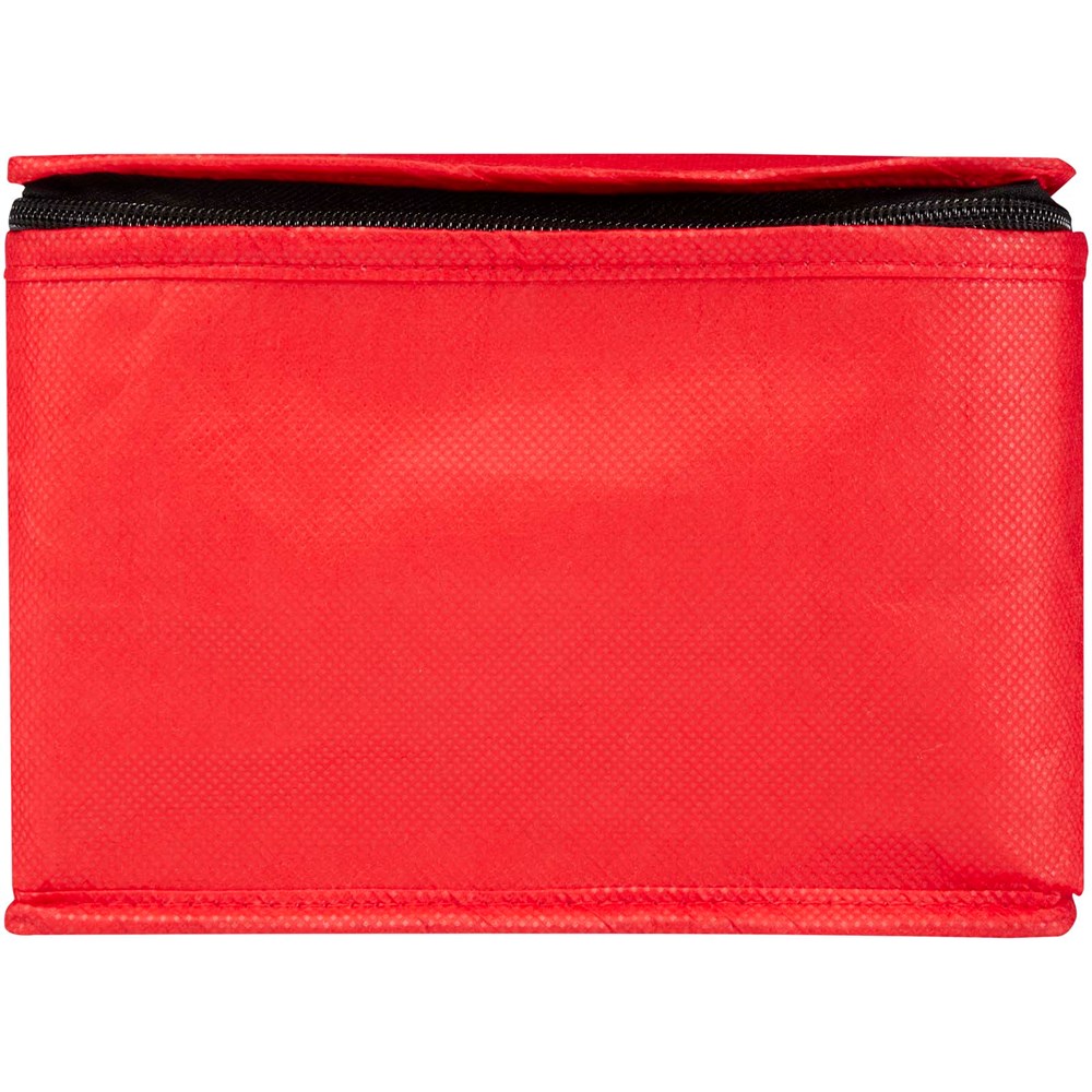 Spectrum Kühltasche aus recyceltem GRS Non Woven für 6 Dosen 4 L rot
