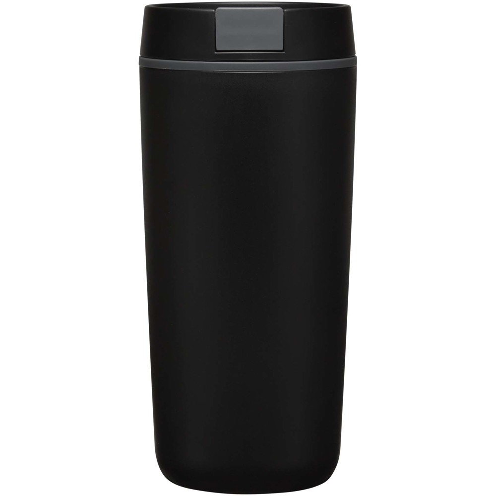 Gobelet en plastique à double paroi Sedona, 480 ml Noir