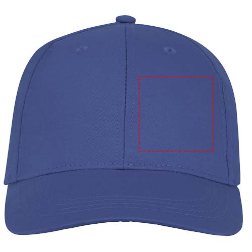 Ares Kappe mit 6 Segmenten blau