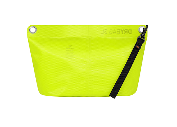 Reissverschluss-Tasche DRYBAG néon jaune