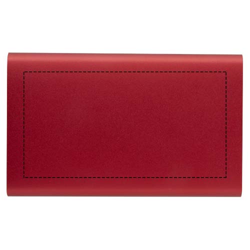 Batterie de secours en aluminium Pep de type-C de 4 000 mAh Rouge