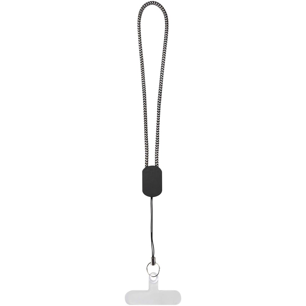 Lanyard de poignet recyclé Arich RCS avec câble de recharge Type-C de 20 W intégré