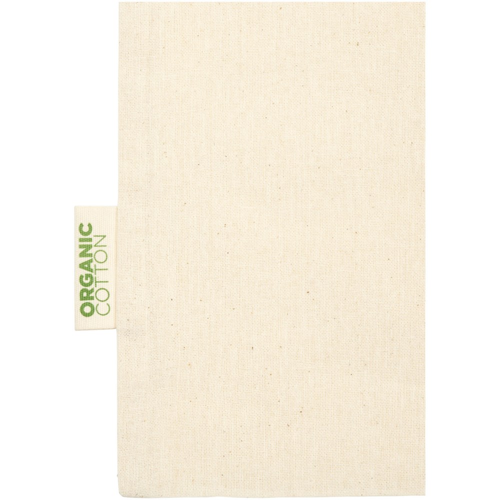 Orissa 100 g/m² Tragetasche aus Bio-Baumwolle 7L natural