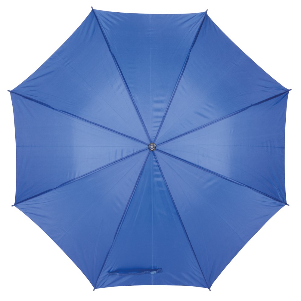 Parapluie canne automatique Poignée à crochet Bleu
