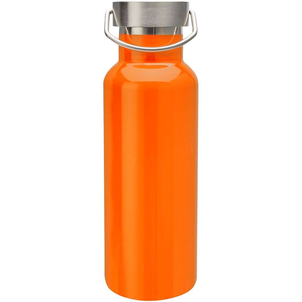 Bouteille d’eau Thor de 500 ml en acier inoxydable certifié RCS Orange