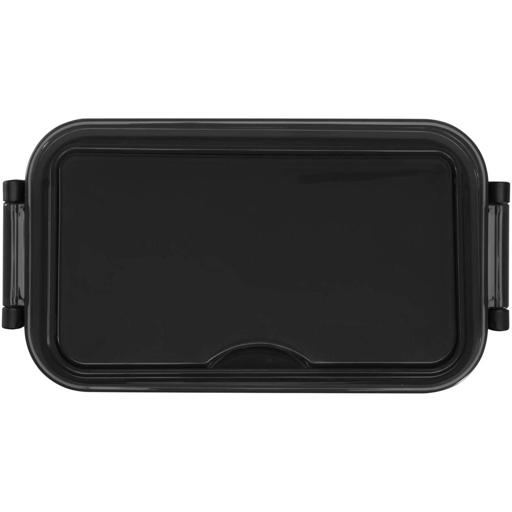 Snappy Lunchbox und Besteckset schwarz