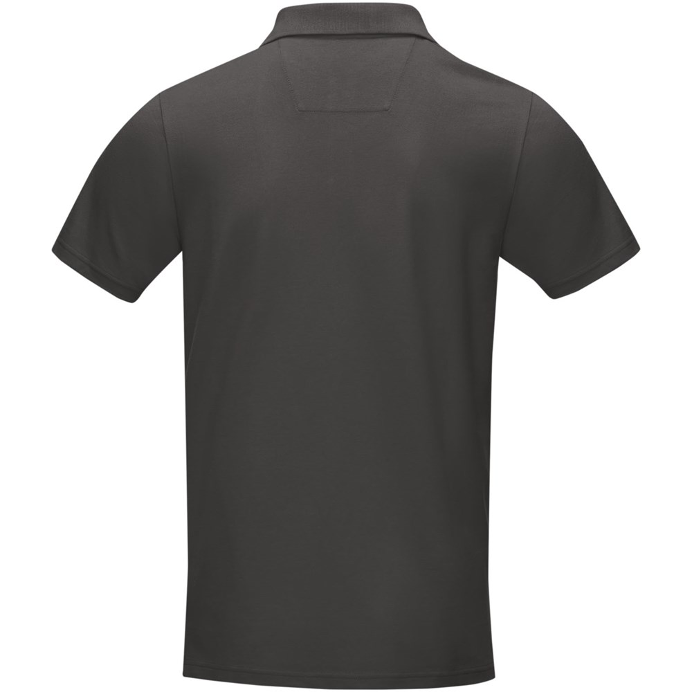 Graphite Poloshirt aus Bio-Baumwolle für Herren storm grey