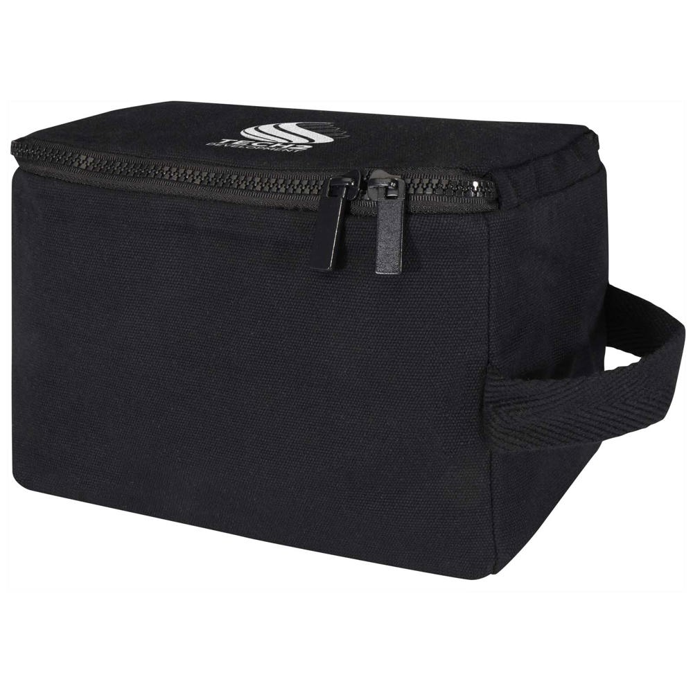 Pack 500 g/m² Aware™ Kulturbeutel aus Recyclingmaterial Schwarz