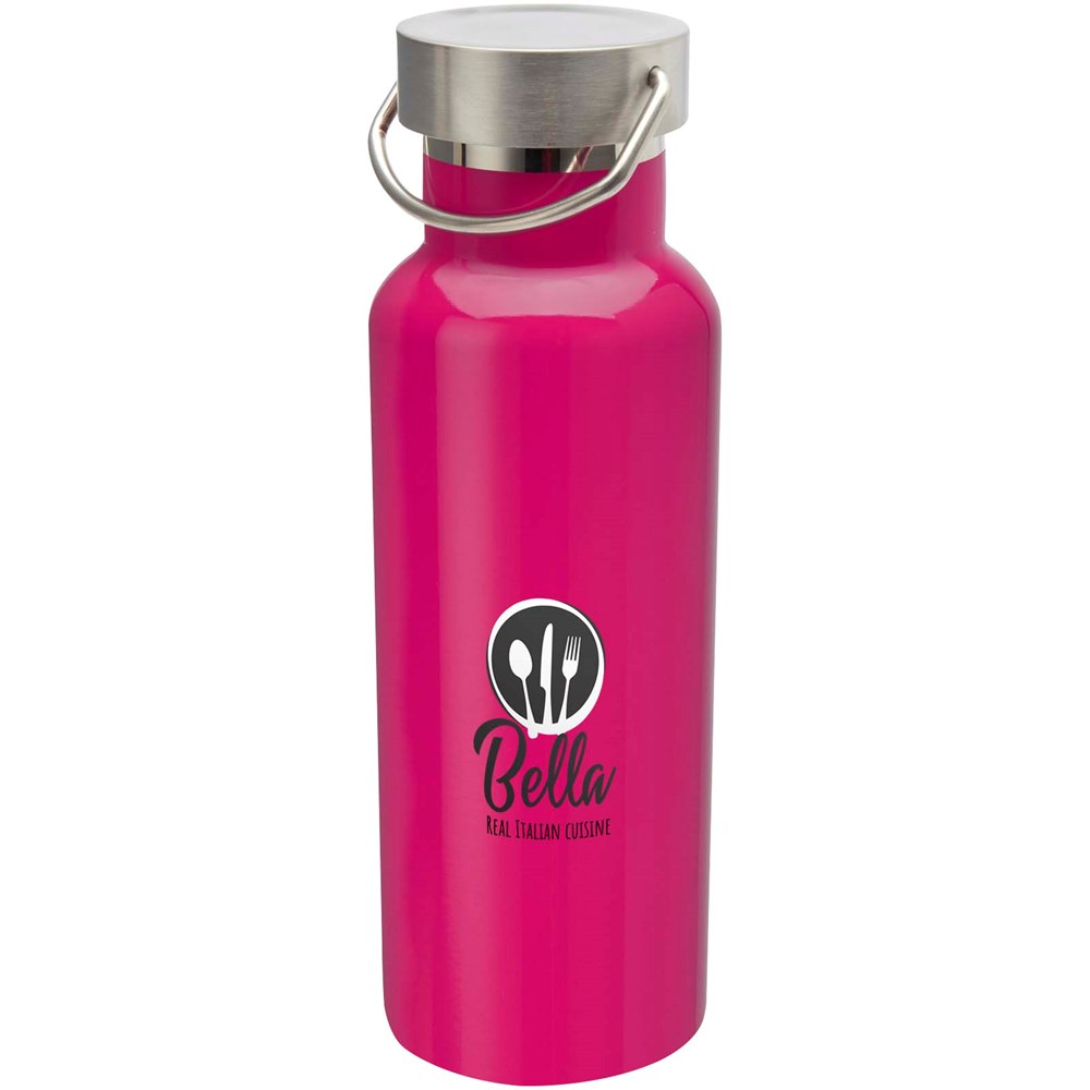 Bouteille d’eau Thor de 500 ml en acier inoxydable certifié RCS Rose