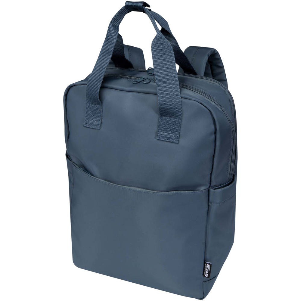 Sac à dos de voyage pour ordinateur portable Trip 14” Aware™ de 9 L en matériaux recyclés Hale Blue