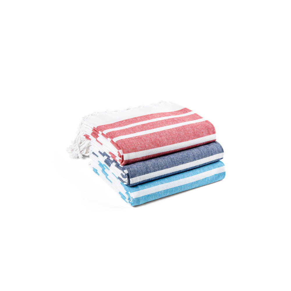 Serviette de plage 90 x 170 Floride bleu foncé