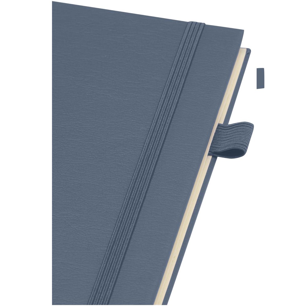 Cahier à spirales Liss A5 à couverture rigide en plastique recyclé Bleu océan