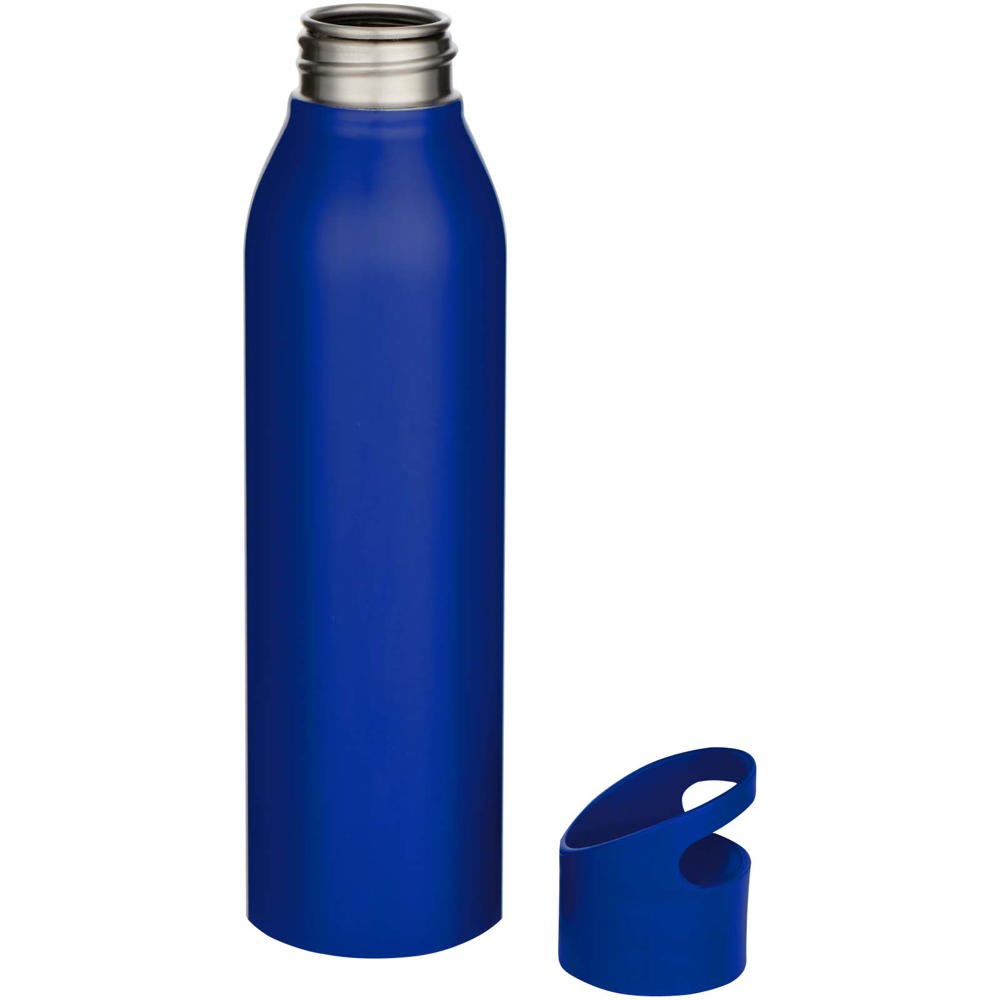Sky 650 ml RCS-zertifizierte, einwandige Trinkflasche aus recyceltem Edelstahl blau