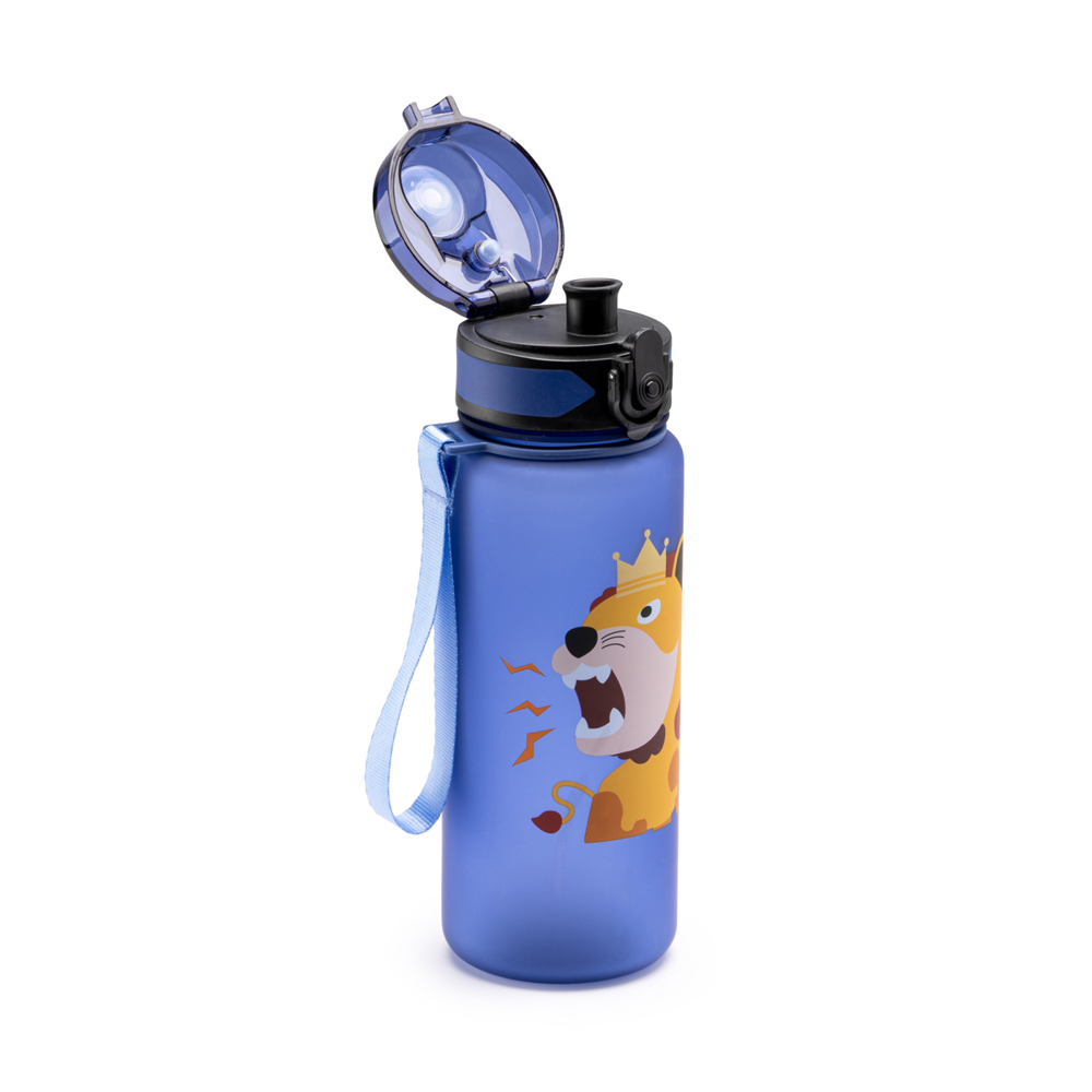 Trinkflasche Wildlife blau