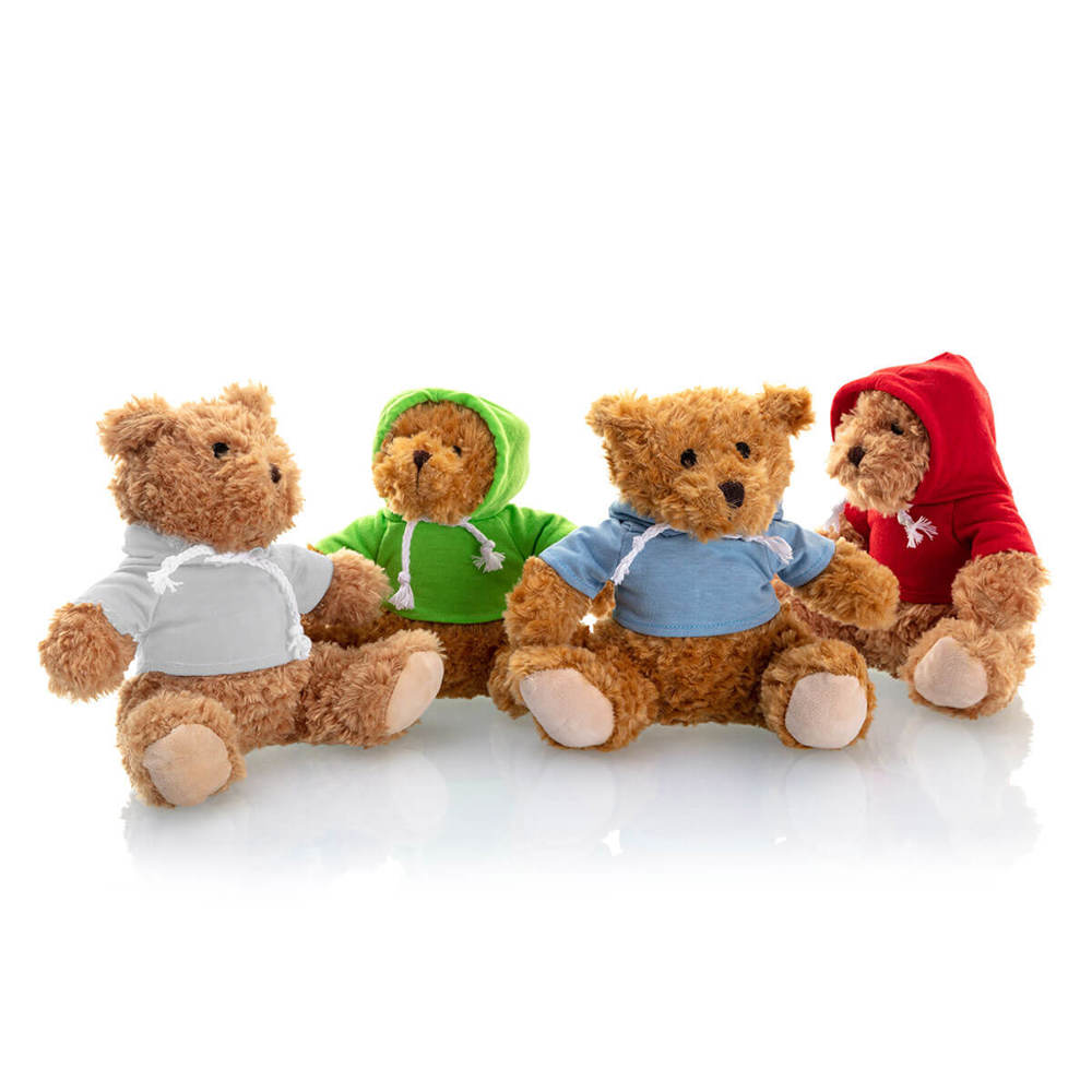 Plüsch-Teddybär Olaf grün