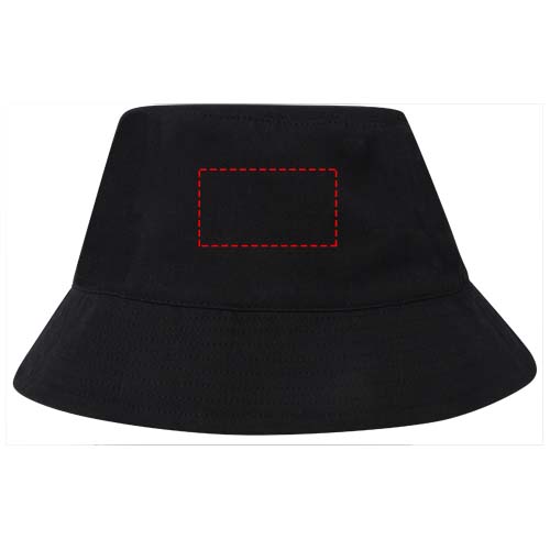 Chapeau anti-UV recyclé Wicklow Noir