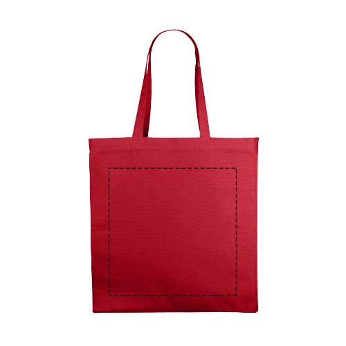 Sac coton Odessa 220 gr/m² 13L rouge