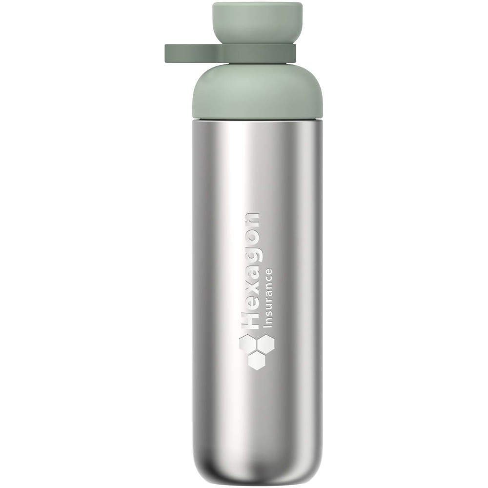 Gourde Mepal Vita en acier inoxydable recyclé, 900 ml Sauge