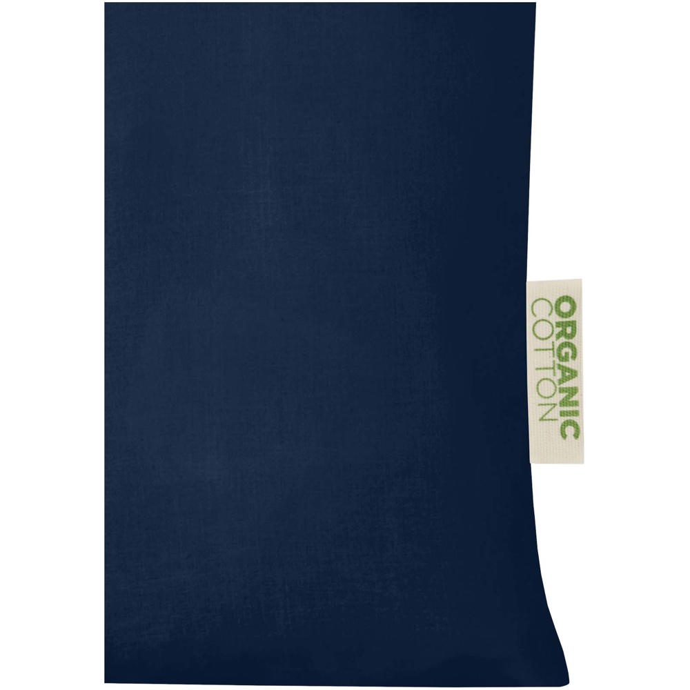 Sac shopping Odisha de 7 L bio certifié OCS 140 g/m² Marine