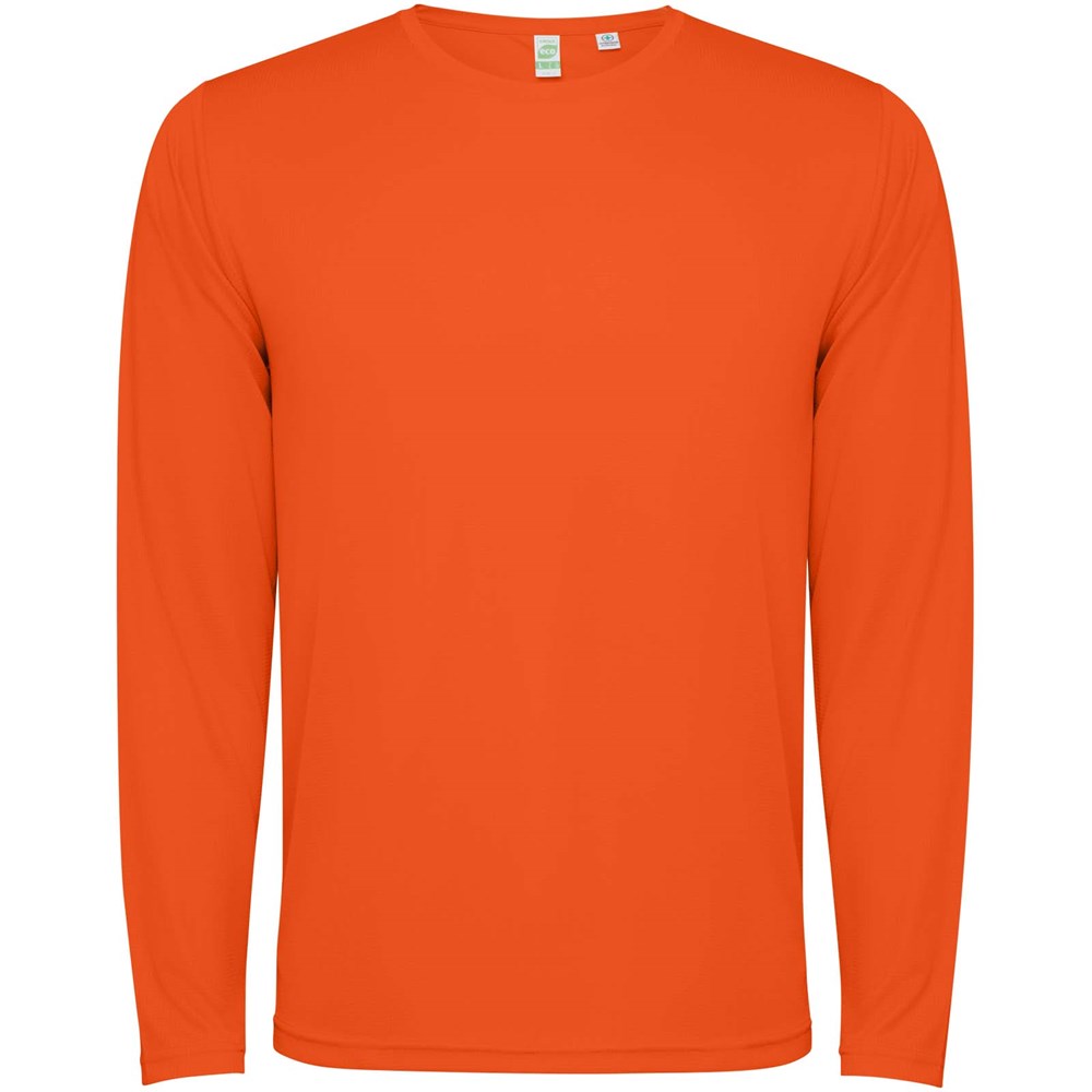 T-shirt Estoril à manches longues pour enfant Fire orange