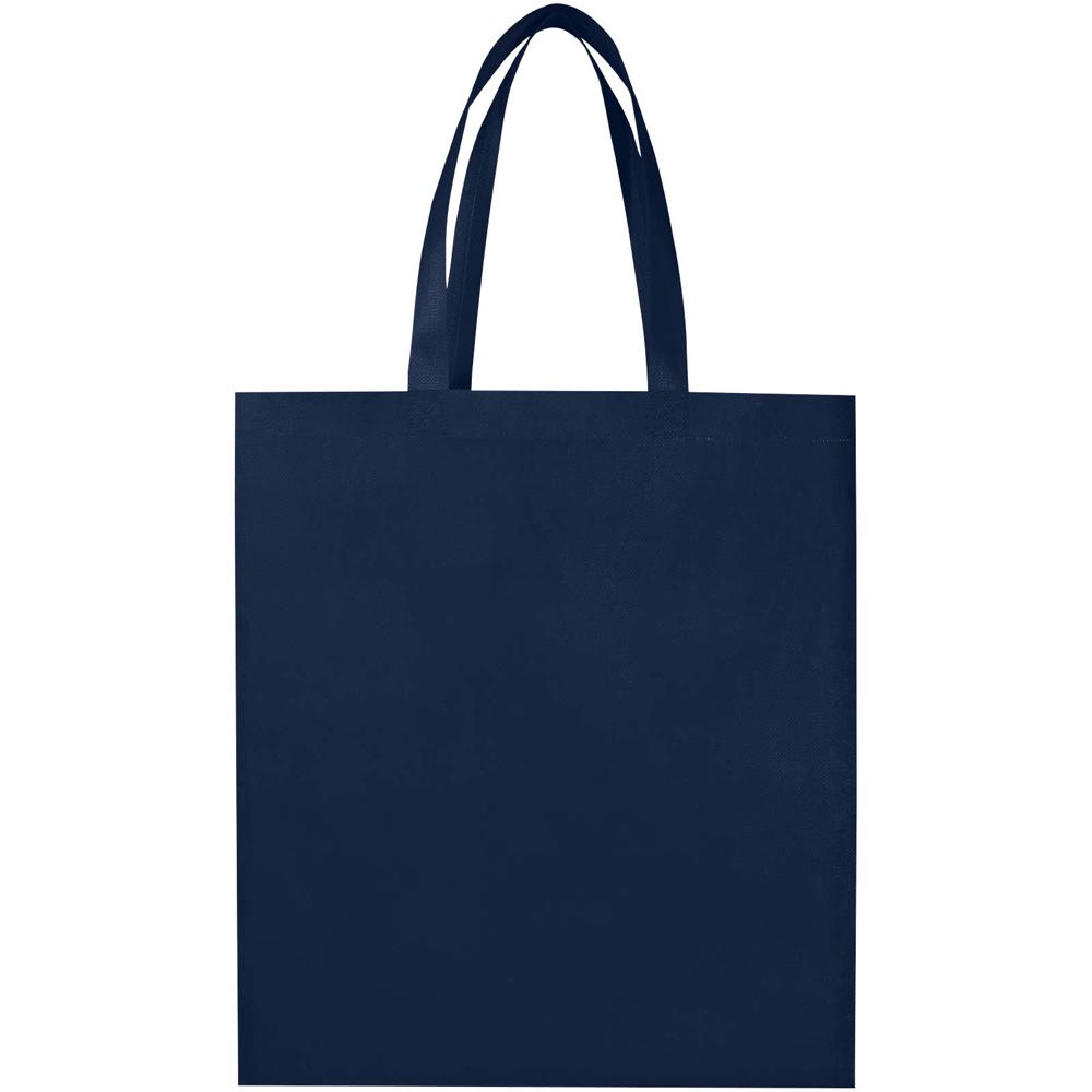 Sac shopping à soufflets EcoSeal non tissé recyclé et certifié GRS de 12 L Marine