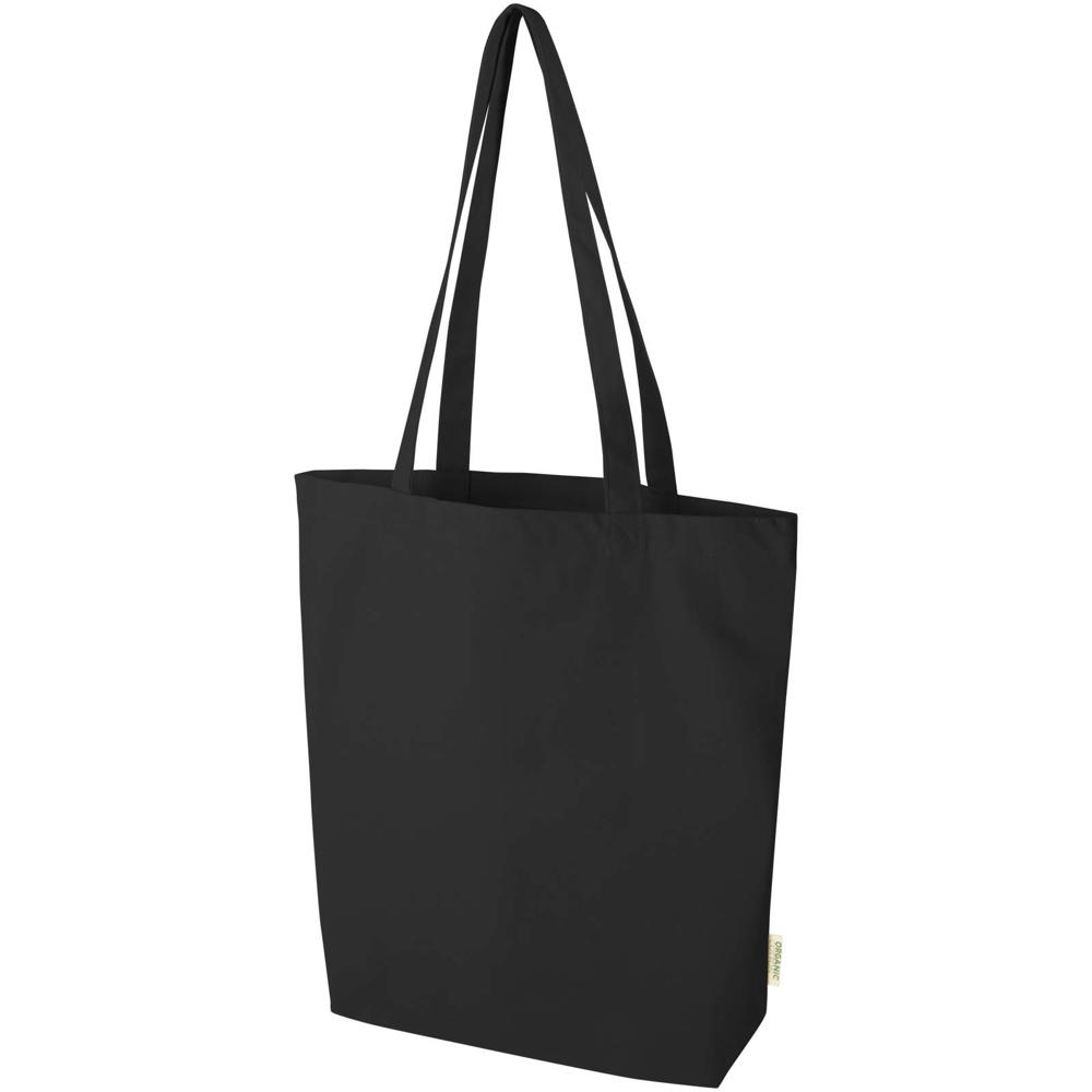 Orissa 270 g/m² Tragetasche aus Bio-Baumwolle 10L schwarz